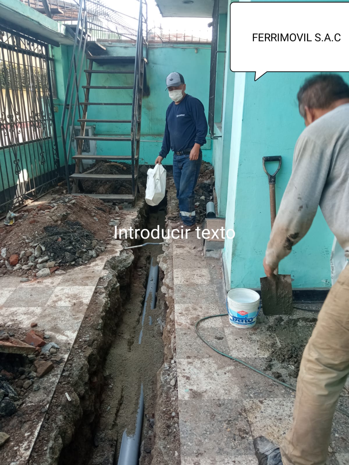 Recorrido en obra